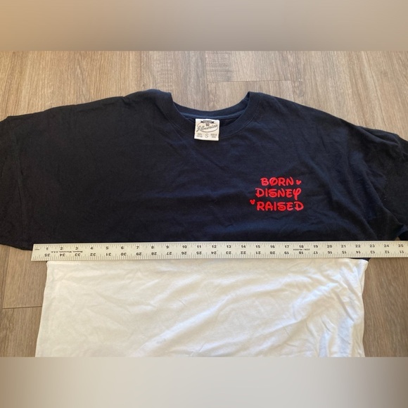 Disney Born Disney Raised Walt Life Colorblock Sweatshirt Large NWT - Picture 7 of 7